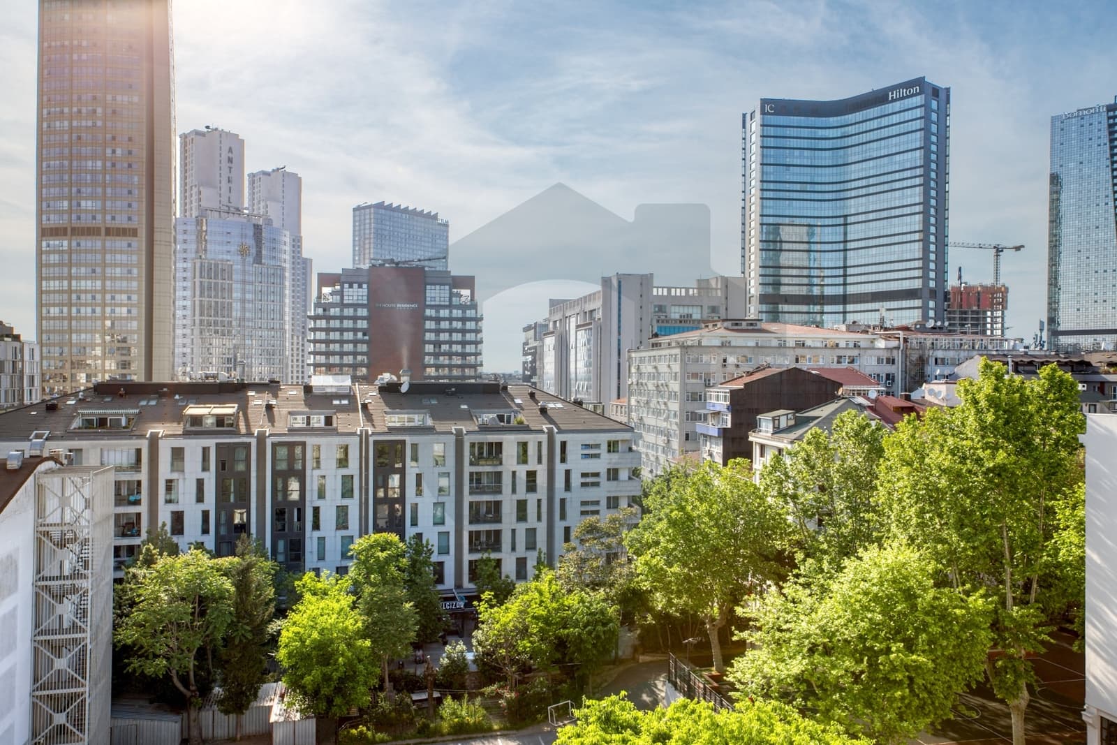 1+1 Apartment for Rent in Cumhuriyet Mah., Şişli