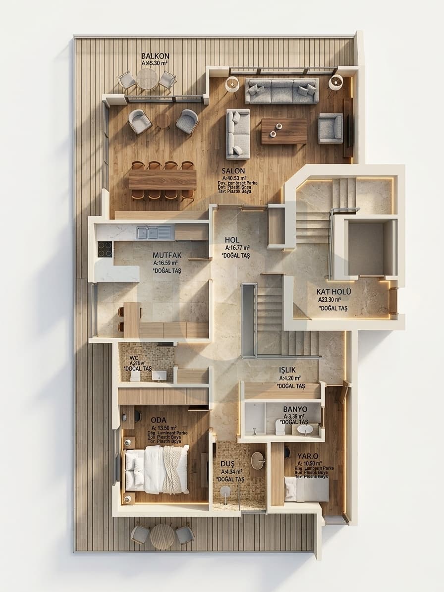 3.5+1 Apartment for Sale in Küçüksu Mh., Üsküdar image 5