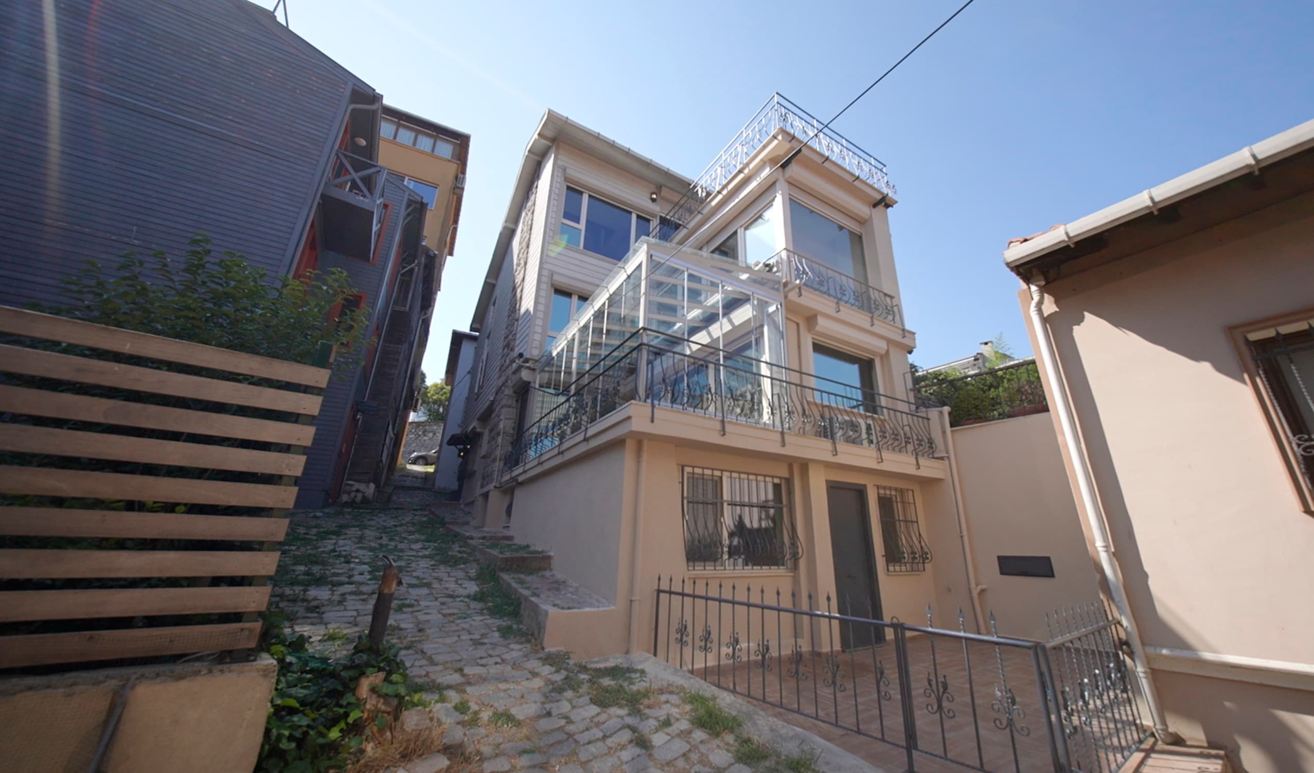 Yeniköy tripleks villa dış cephe